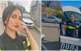 Gürcüstanda ilk azərbaycanlı qadın yol patrulu: “Ən yaxınım olsa da, qaydaları pozanı bağışlamaram” – FOTO