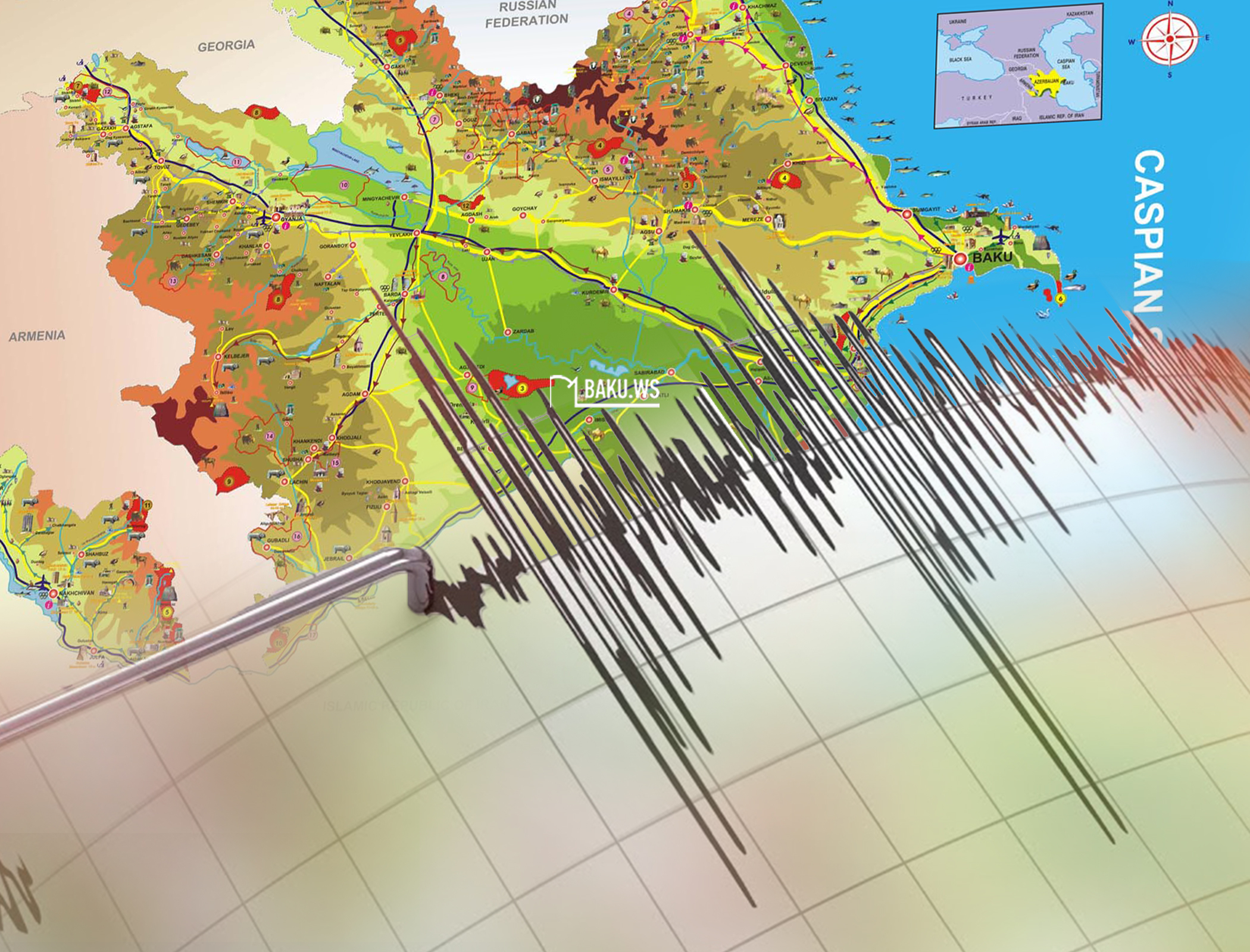 Azərbaycanda dağıdıcı zəlzələ gözlənilir? – FOTO