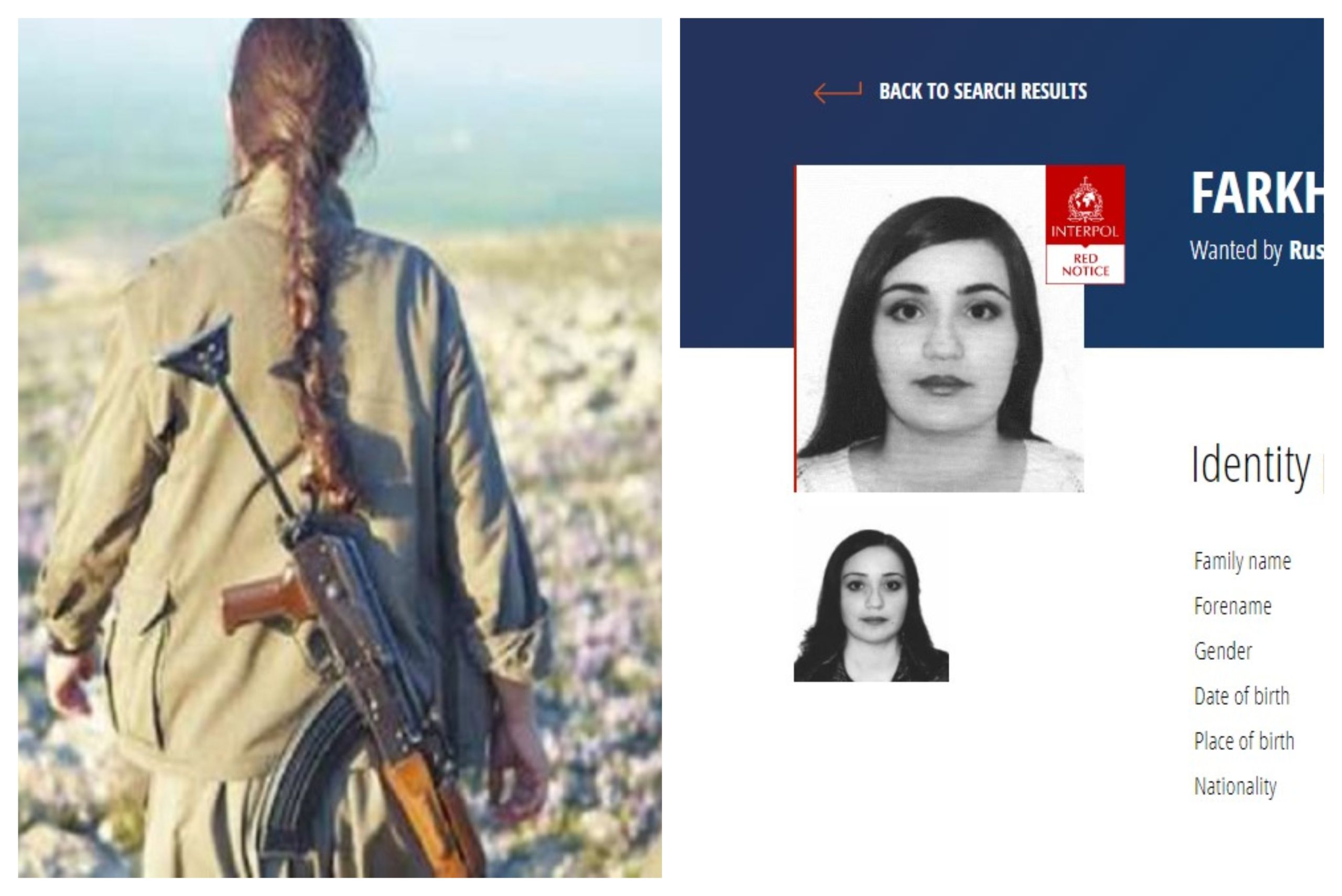 Azərbaycanlı qadın terrorçuluğa görə axtarılır – FOTO