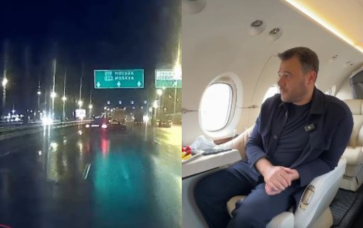 Emin düşdüyü qəzanın görüntüsünü yaydı - VİDEO