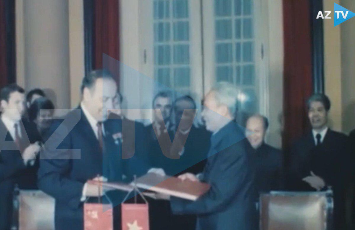 Heydər Əliyevlə bağlı NADİR KADRLAR ilk dəfə yayımlandı - VİDEO