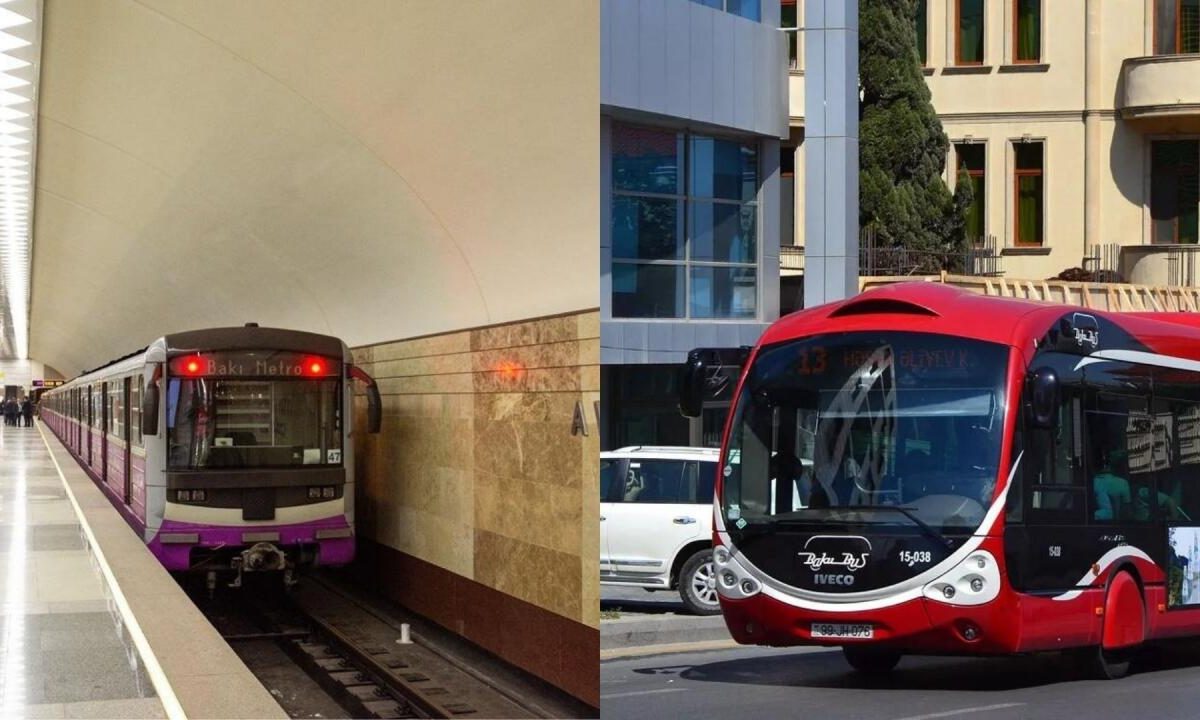 Metro və avtobuslarla bağlı ŞAD XƏBƏR: Bundan sonra ödənişlər…