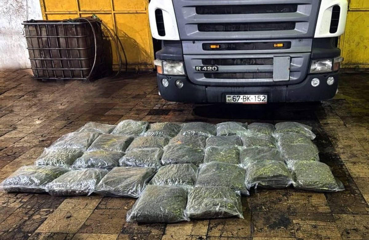 Culfada 63 kiloqram narkotik vasitə aşkarlandı – VİDEO