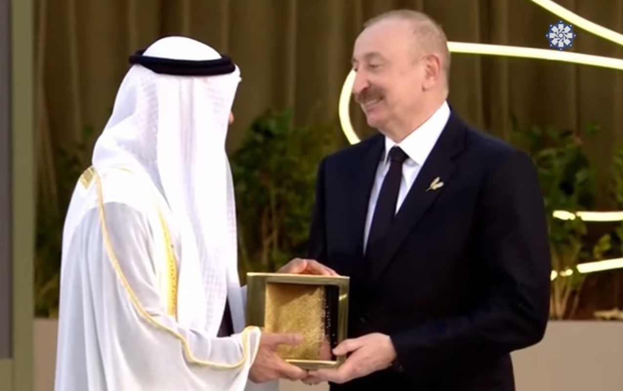 Prezidentə mötəbər mükafat verildi